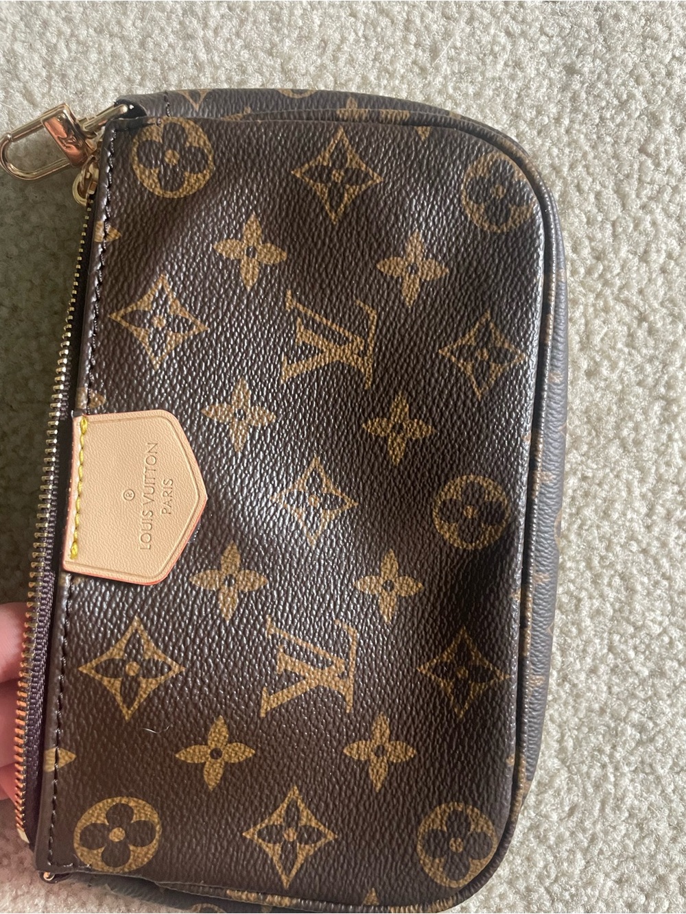 Louis Vuitton Monogram Multi-Pochette Crossbody with Black Strap - Picture 2 of 11